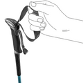 LEKI Makalu Lite AS Kijki trekkingowe Regulowana para trekkingowa z systemem Anti-Shock 100-135cm