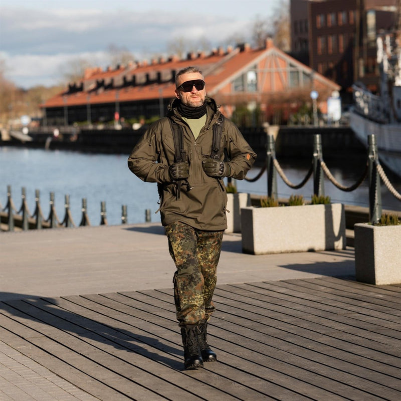 Leo Kohler BDU Pants Bundeswehr Flecktarn Camo Field Tactical Paintball Spodni