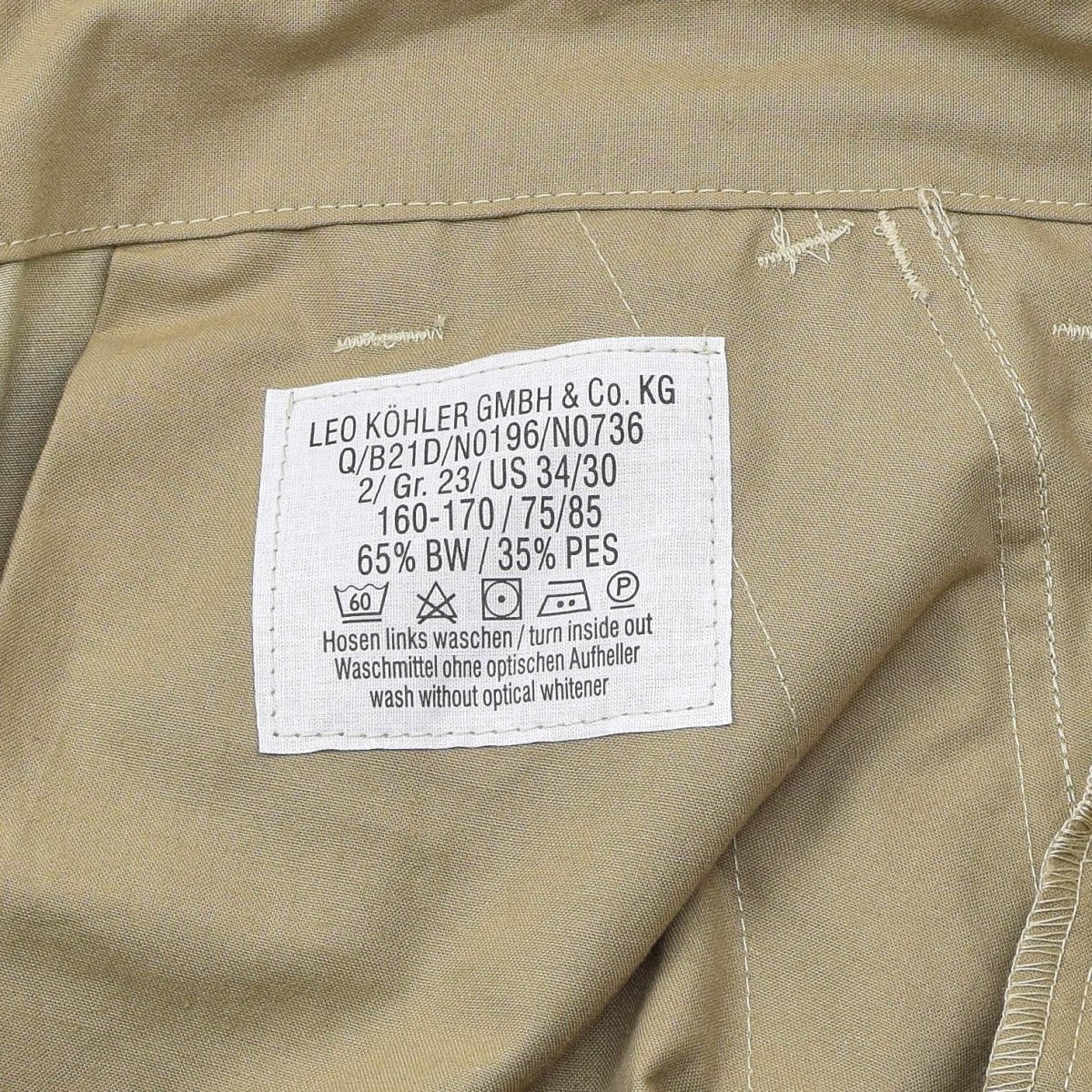 Leo Kohler Commando Tactical Field Pants Tropentarn Camo Siły Specjalne Spodnie