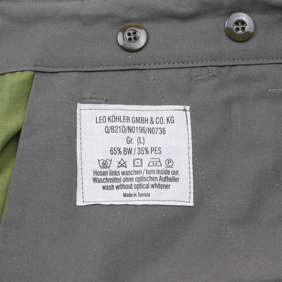 Leo Kohler Knee Shorts Personel Wojskowy Bermuda Flecktarn Camuflage