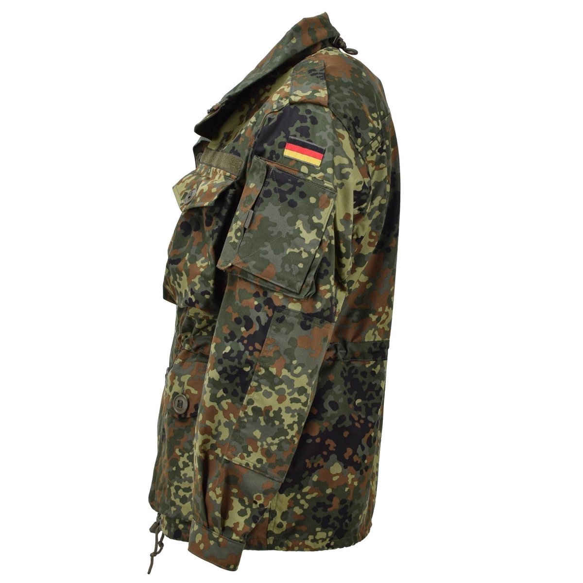 Leo Kohler Wojskowy Wojskowy Kurtka taktyczna lekka fleksyjna flecktarn Cecktarn Camo