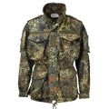 Leo Kohler Wojskowy Wojskowy Kurtka taktyczna lekka fleksyjna flecktarn Cecktarn Camo