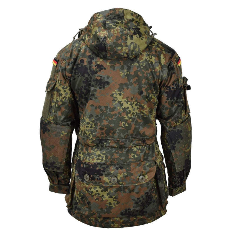 Leo Kohler wojskowy Ksk Smock Tactical Jacket Field Army Flecktarn Camo