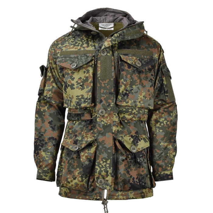 Leo Kohler wojskowa KSK bluza taktyczna kurtka z kapturem polowa flecktarn camo - GoMilitar