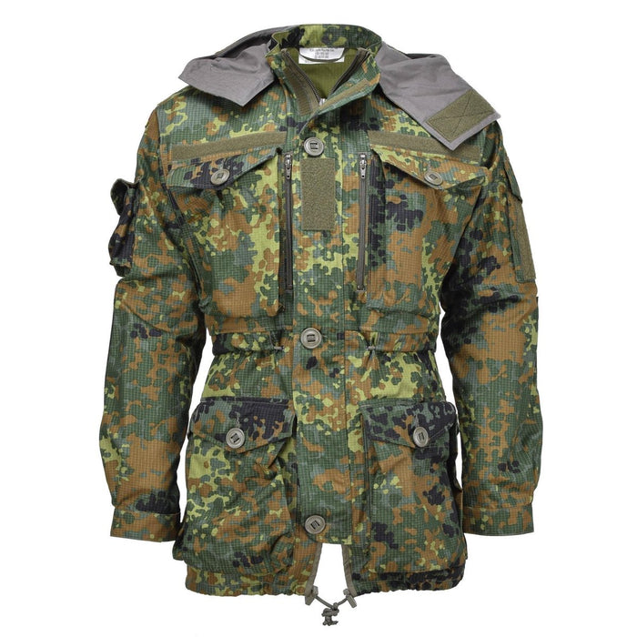 Leo Kohler wojskowa kurtka typu ripstop flecktarn kamuflaż taktyczna cordura - GoMilitar