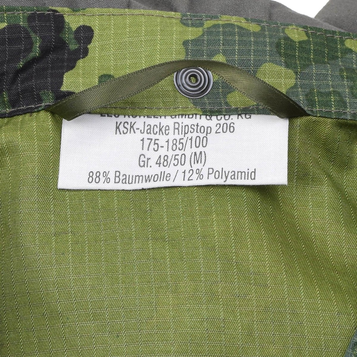 Leo Kohler Tactical Smock Jacket Ripstop Fabric z kapturem Cordura Wzmocnione łokcie