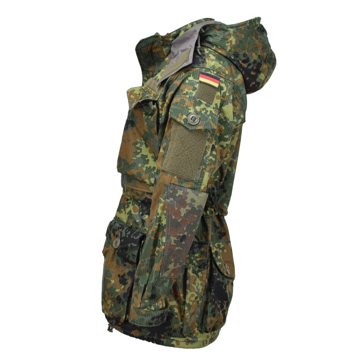 Leo Kohler Tactical Smock Jacket Ripstop Fabric z kapturem Cordura Wzmocnione łokcie