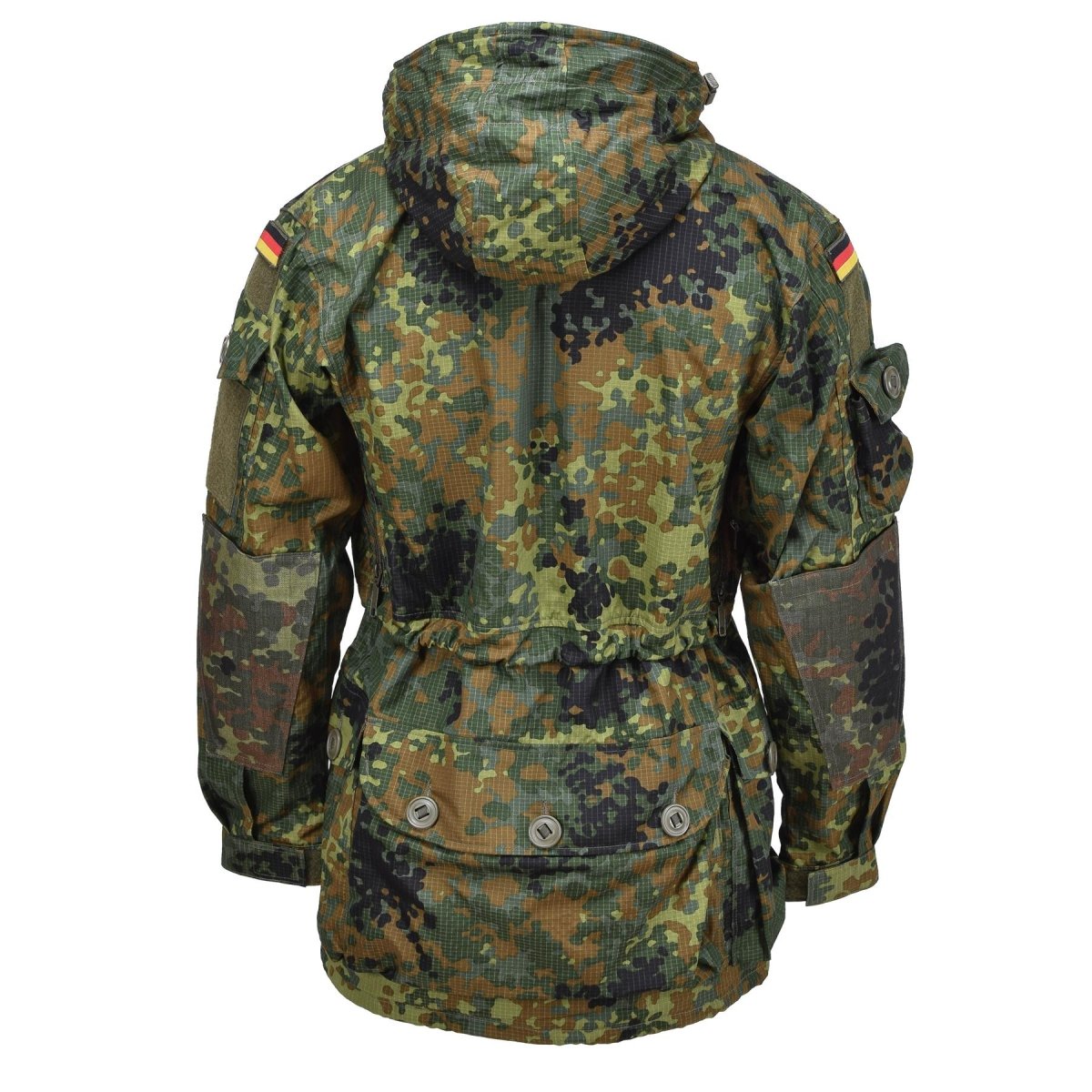 Leo Kohler Tactical Smock Jacket Ripstop Fabric z kapturem Cordura Wzmocnione łokcie