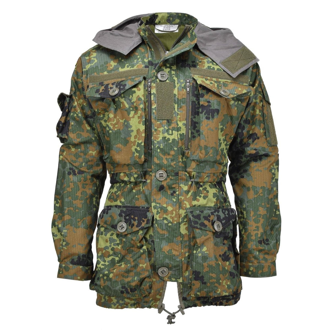 Leo Kohler Tactical Smock Jacket Ripstop Fabric z kapturem Cordura Wzmocnione łokcie