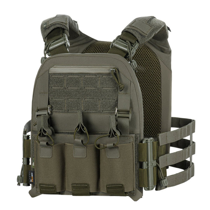 M - TAC Kirys FAST Elite Taktyczny uchwyt na płytę Duraflex Mocowania Cordura Olive - GoMilitar