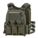 M - TAC Cuirass FAST Elite Tactical Plate Carier Duraflex Fasteners Cordura Olive - GoMilitar