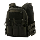 M - TAC Cuirass QRS Tactical Plate Carier Cordura Quick Release System Black - GoMilitar