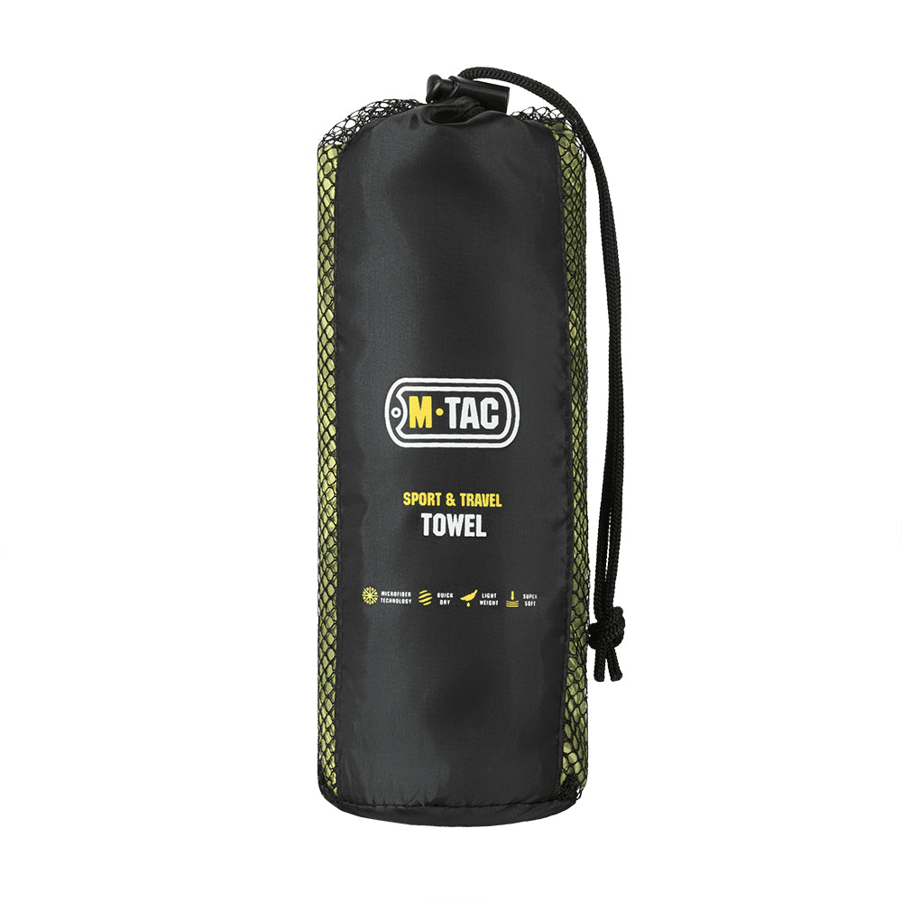 Ręcznik z mikrofibry M-TAC 150x75cm Szybkoschnący Outdoor Travel Camping Green