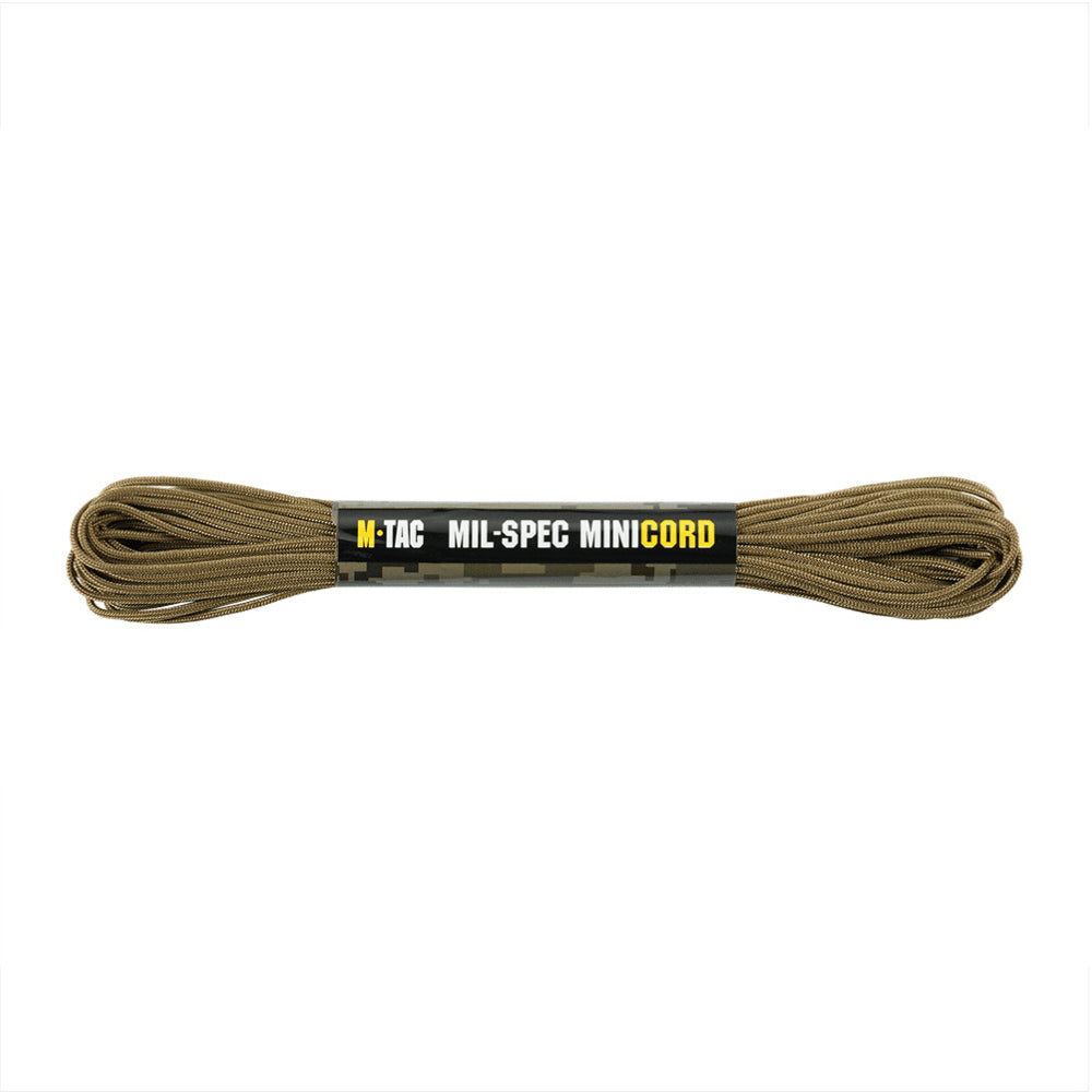 M-TAC Minicord Paracord 2,2 mm 15 m Nylonowy przewód użytkowy MIL-SPEC do zastosowań zewnętrznych