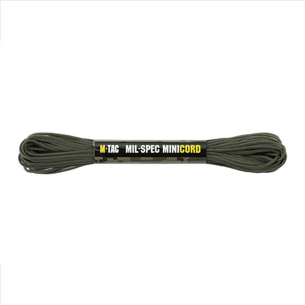M-TAC Minicord Paracord 2,2 mm 15 m Nylonowy przewód użytkowy MIL-SPEC do zastosowań zewnętrznych