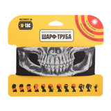 Ochraniacz szyi M-TAC Reaper Skull Lekka, wielofunkcyjna bandana w kolorze czarnym