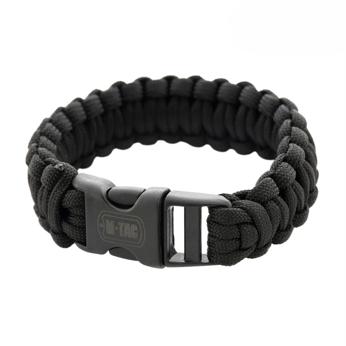 M-TAC Taktyczna Bransoletka Paracord Survival Taktyczna Outdoor Cord 3m Czarna