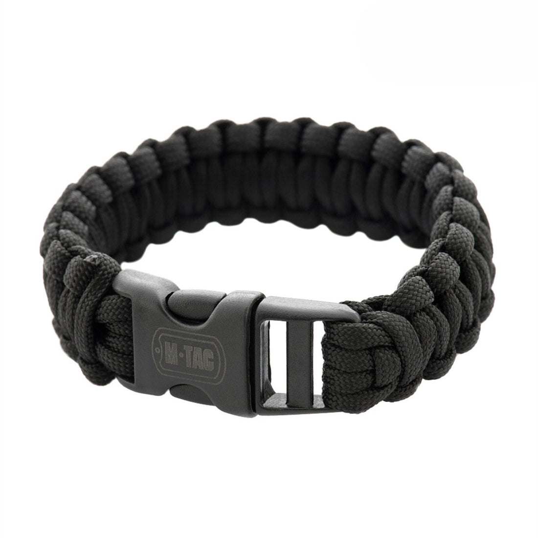 M-TAC Taktyczna Bransoletka Paracord Survival Taktyczna Outdoor Cord 3m Czarna