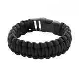 M-TAC Taktyczna Bransoletka Paracord Survival Taktyczna Outdoor Cord 3m Czarna