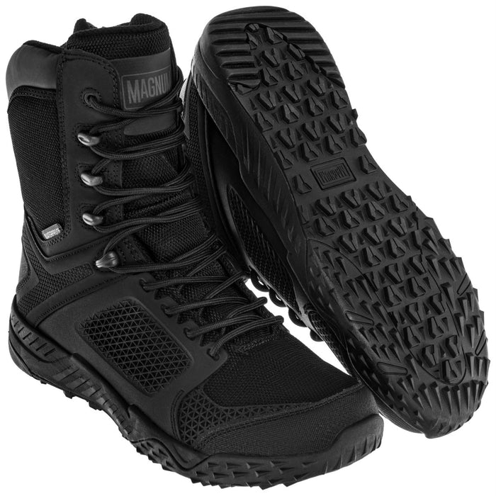 Buty Taktyczne Magnum DRUM MID WP Oddychająca wodoodporna wkładka Hi-Poly Czarna - GoMilitar