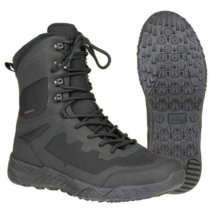 Magnum Ultima 8.0 wodoodporne buty bojowe turystyczne lekkie obuwie trekkingowe czarne - GoMilitar