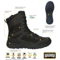 Magnum Ultima 8.0 Wodoodporne buty bojowe piesze lekkie wędrówka Bugwear Black