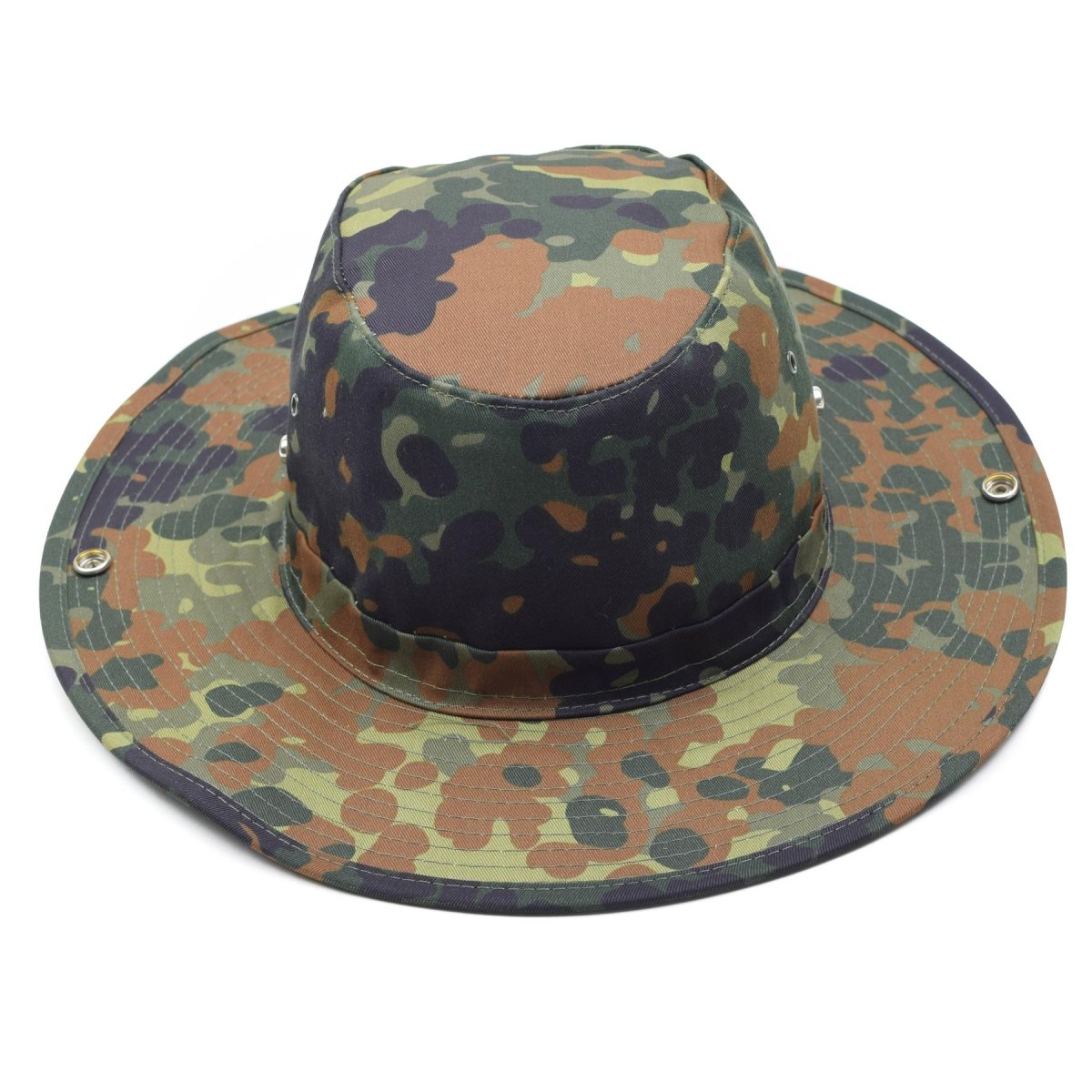 Marka MFH Wojskowa kapelusz buszowy flecklecktarn wiader Panama Jungle Summer Cap