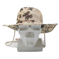Marka MFH styl wojskowy Panama Hat Tropical Flecktarn Bucket Summer Cap Nowy