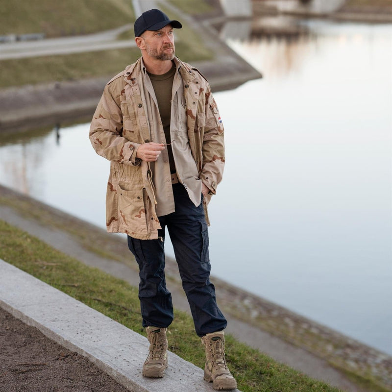 MFH marka Wojskowe koszule Khaki taktyczne ripstop lekkie powlekane teflonowe teflon