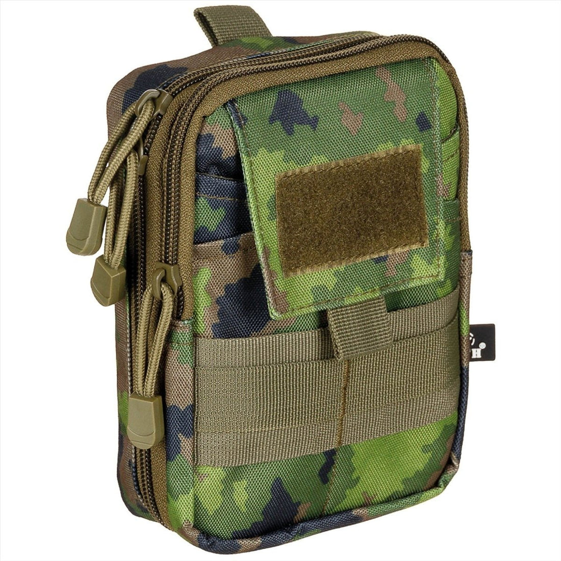 MFH Compact EDC torebka 2 przedziały Molle Fastening Paski M05 Kamuflaż