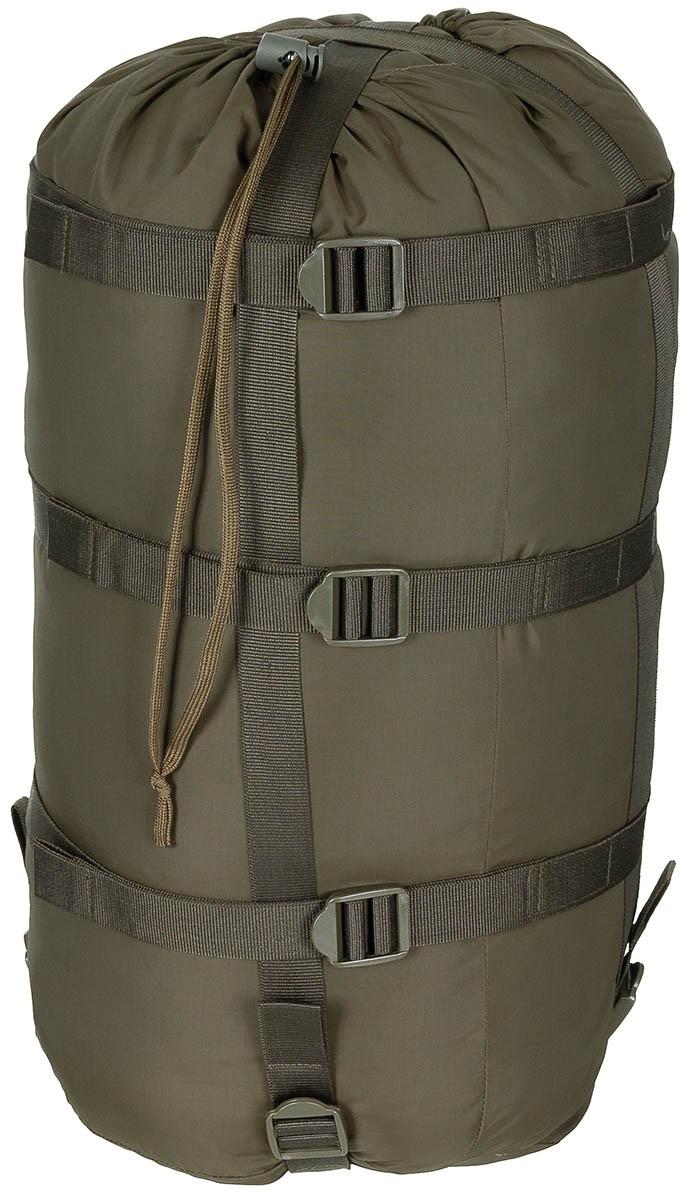 MFH Śpiwór mumia 2 warstwy wypełnienia Worek kompresyjny 3 pory roku oliwkowy