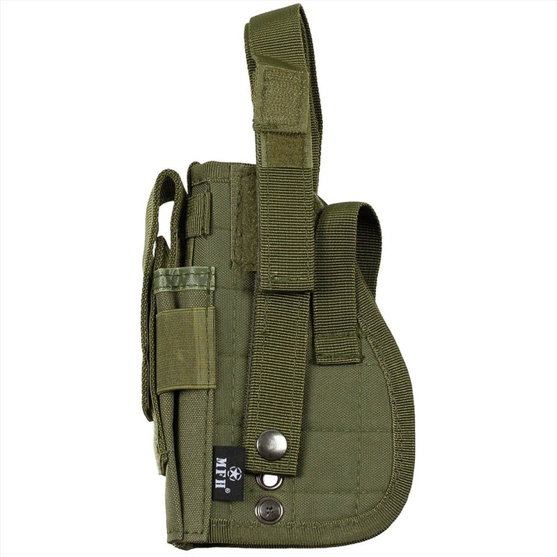 MFH pistolet pistoletowa praworęczna Molle Molle Molle Hook i zamknięcie pętli