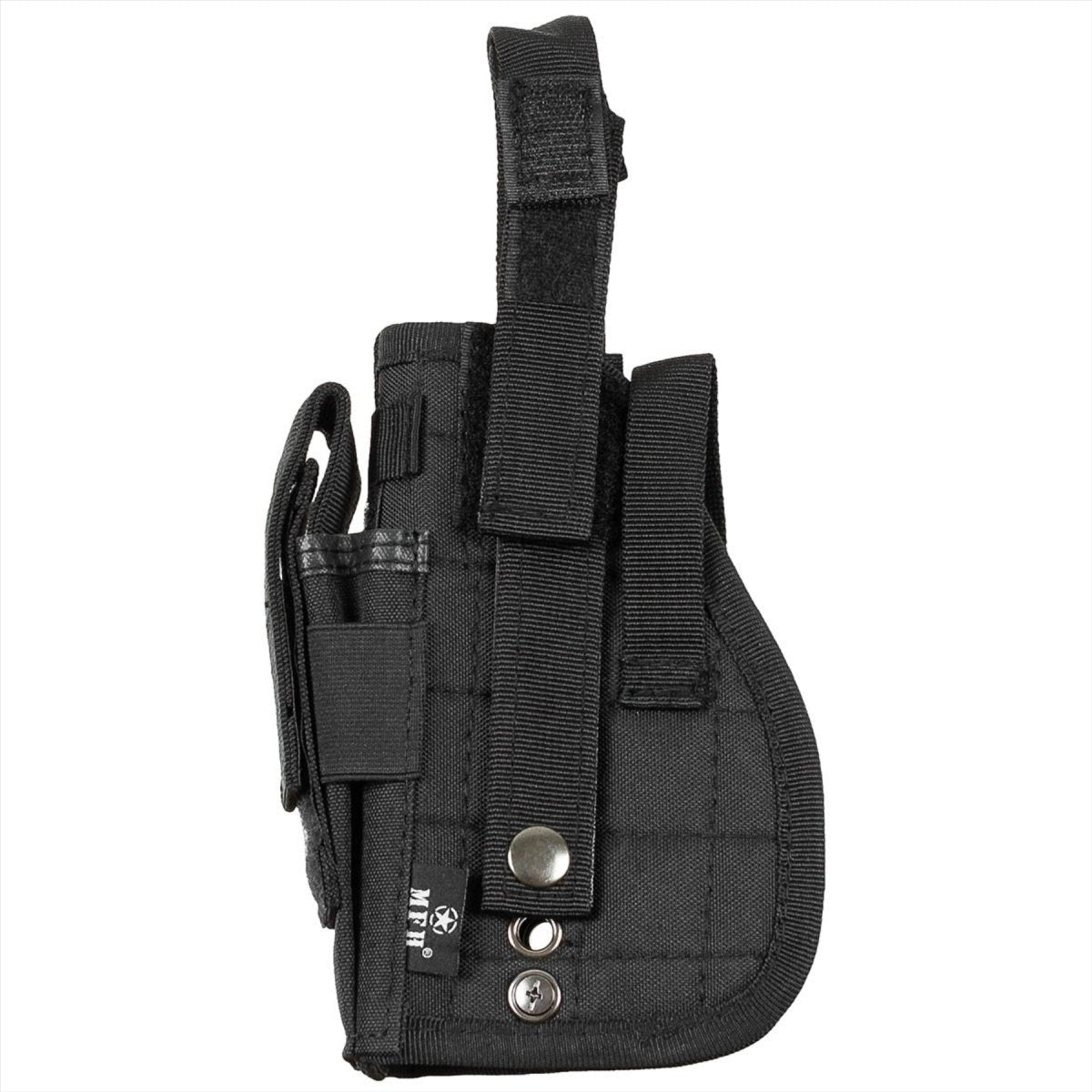 MFH pistolet pistoletowa praworęczna Molle Molle Molle Hook i zamknięcie pętli