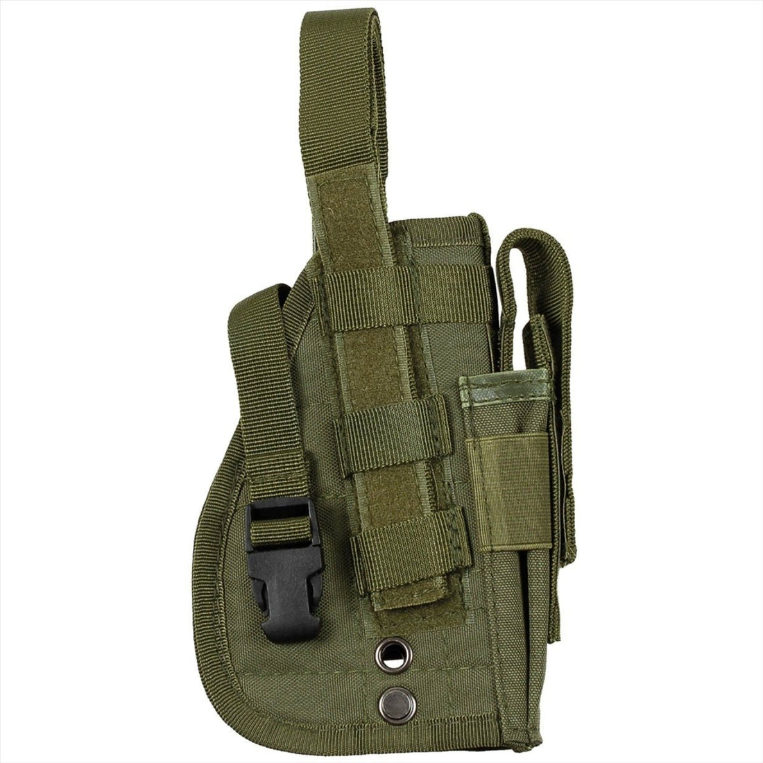 MFH pistolet pistoletowa praworęczna Molle Molle Molle Hook i zamknięcie pętli