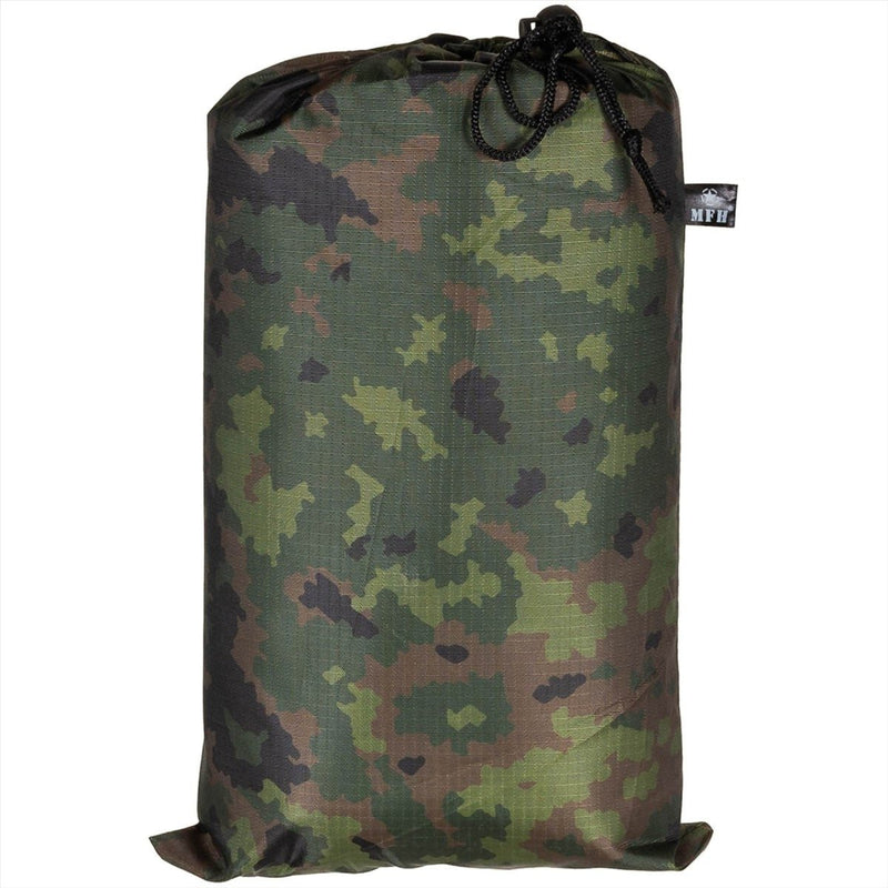 MFH plandeka ekstremalna tarpaulina wodoodporna RIP RIP STOP FINNSHE M05 CAMO