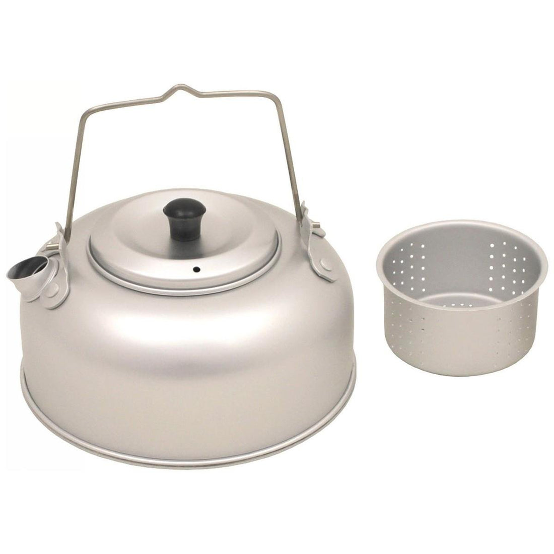 MFH Teakettle Aluminium Lekkie 1-litrowe ognisko czajnik zupa herbaty kemping