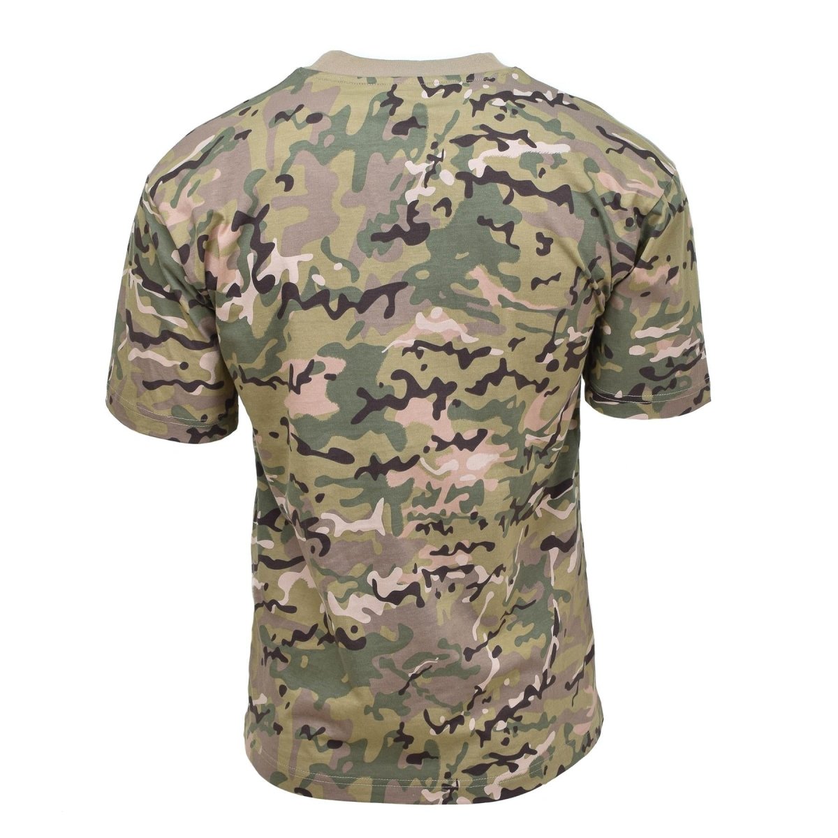 T-shirt w stylu armii amerykańskiej MFH Operacja krótkiego rękawu Camo oddychająca lekka