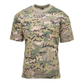 T-shirt w stylu armii amerykańskiej MFH Operacja krótkiego rękawu Camo oddychająca lekka