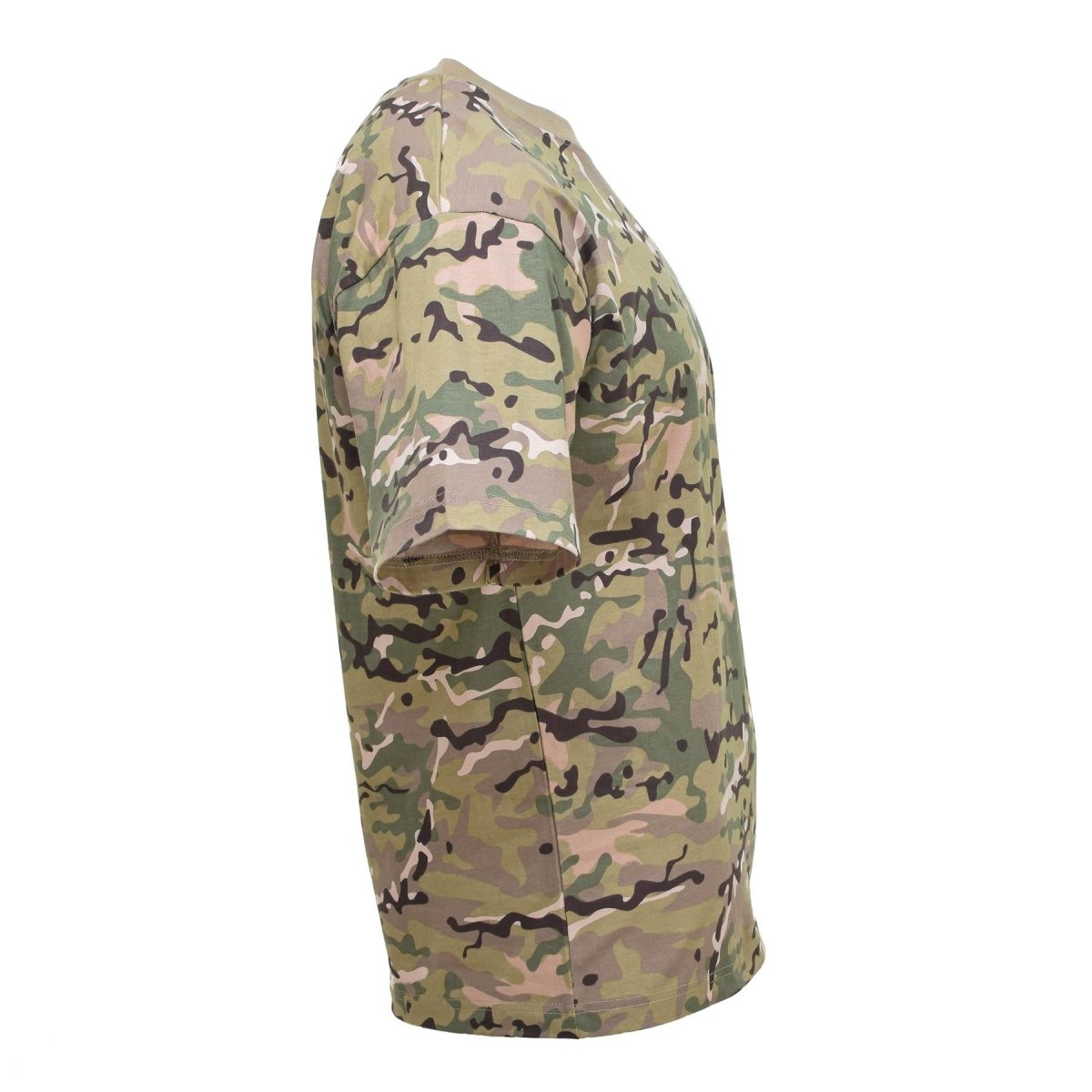 T-shirt w stylu armii amerykańskiej MFH Operacja krótkiego rękawu Camo oddychająca lekka