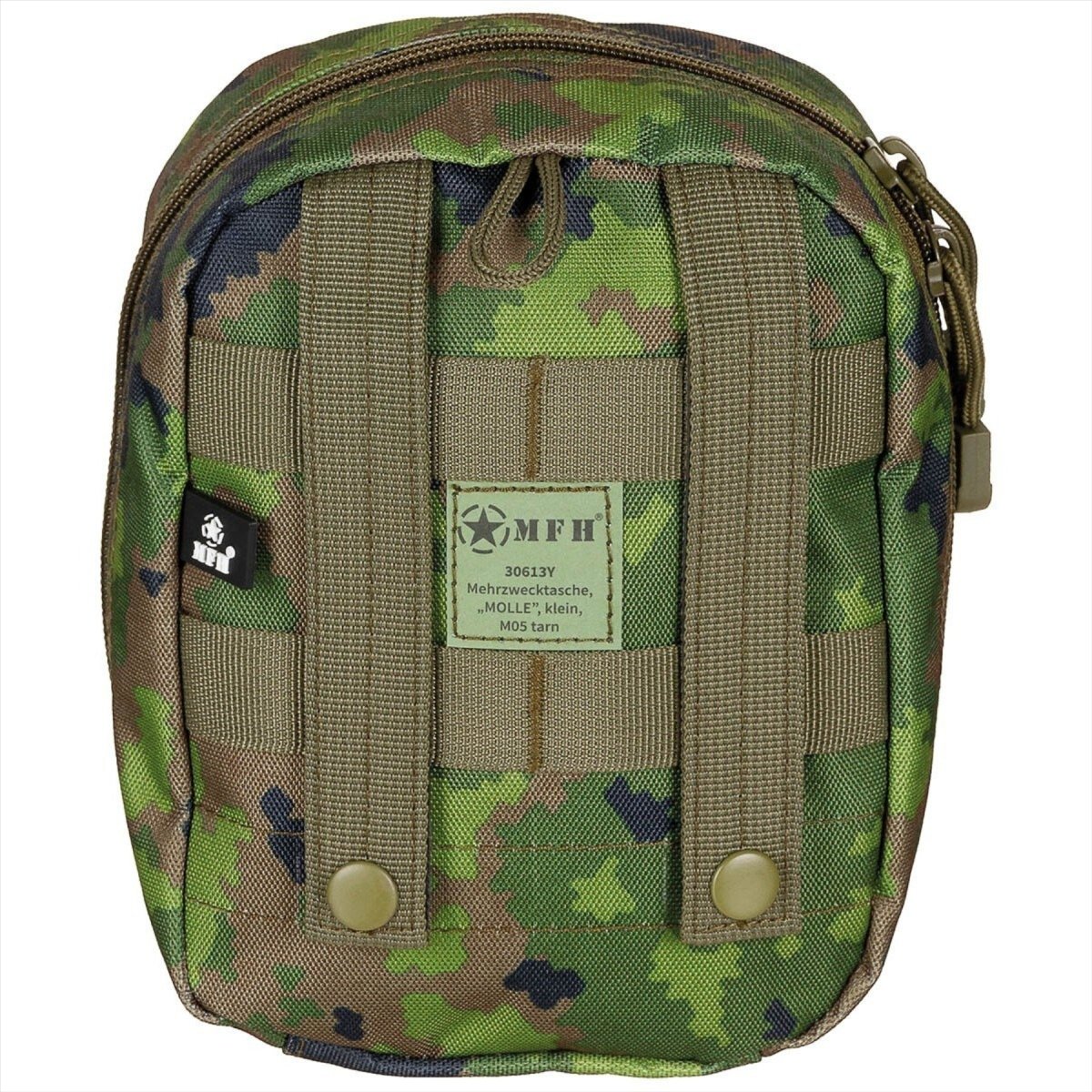 Torebka MFH Utility Dwukierunkowe paski Molle Molle Molle Camuflage M05