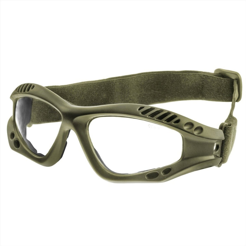 MIL-TEC AIR PRO COMMANDICZNE GOGLES CLEAR OBIERNIKA ANTY STRACY ANTY Mgła