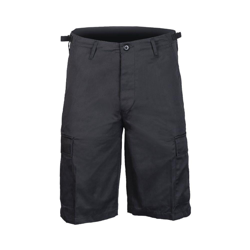 MIL-TEC BRAND WOJSKOWY STYL STYLES Bermuda Bermuda Combat Mundur Army Shorts Black