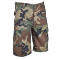 Mil-Tec marka wojskowa Woodland Camouflage Bermuda Cargo BDU KRÓTKI Army Army