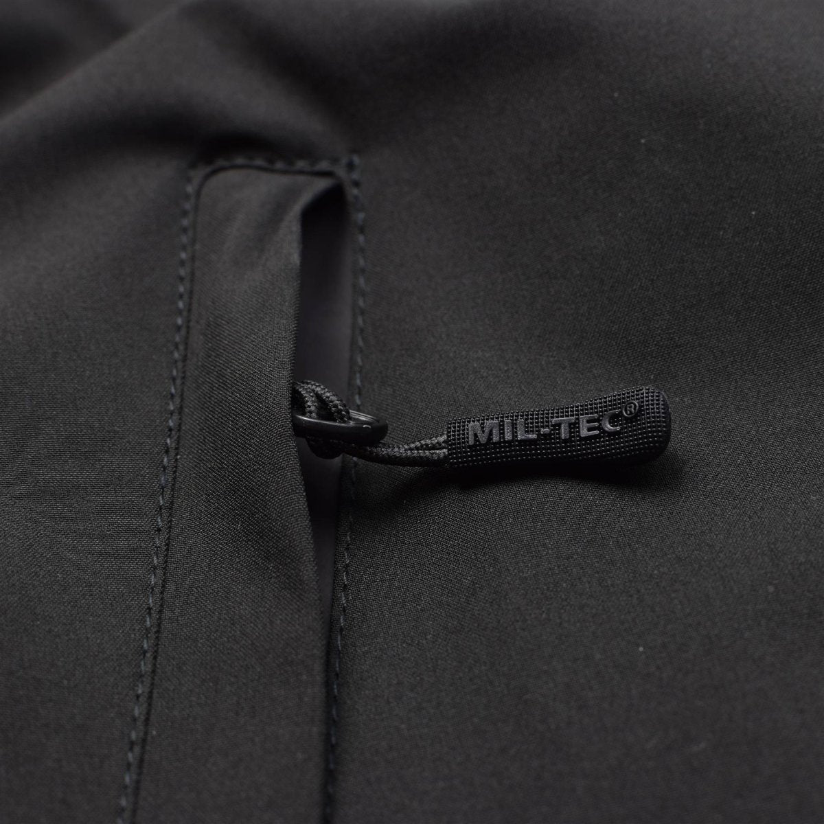 Marka MIL-TEC PARKA W Winter Liner ciepła czarna kurtka Wodoodporna menu deszczowy
