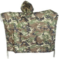 Marka MIL-TEC w stylu armii w stylu armii wodoodporny RIPSTOP Cape Wojskowy Woodland