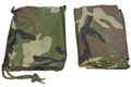 Marka MIL-TEC w stylu armii w stylu armii wodoodporny RIPSTOP Cape Wojskowy Woodland