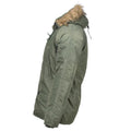 Mil-Tec marka amerykański styl wojskowy Aviator Parkana N3B Faux Fur z kapturem oliwka nowa