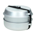 MIL-TEC Camping Set Zestaw naczynia naczynia naczynia kuchennego Alkohol Burner Aluminium Pot.