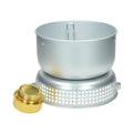 MIL-TEC Camping Set Zestaw naczynia naczynia naczynia kuchennego Alkohol Burner Aluminium Pot.