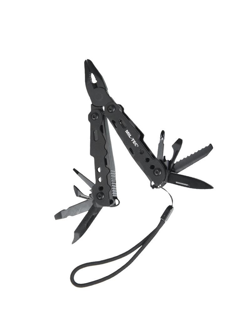MIL-TEC COBRA Multi Tool Pocket Nóż miniaturowy 2CR13 stalowy aluminiowy uchwyt